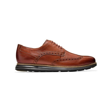 Cole Haan Mens Original Grand Leather Wingtip Brogues Brown 8.5 Medium (D)