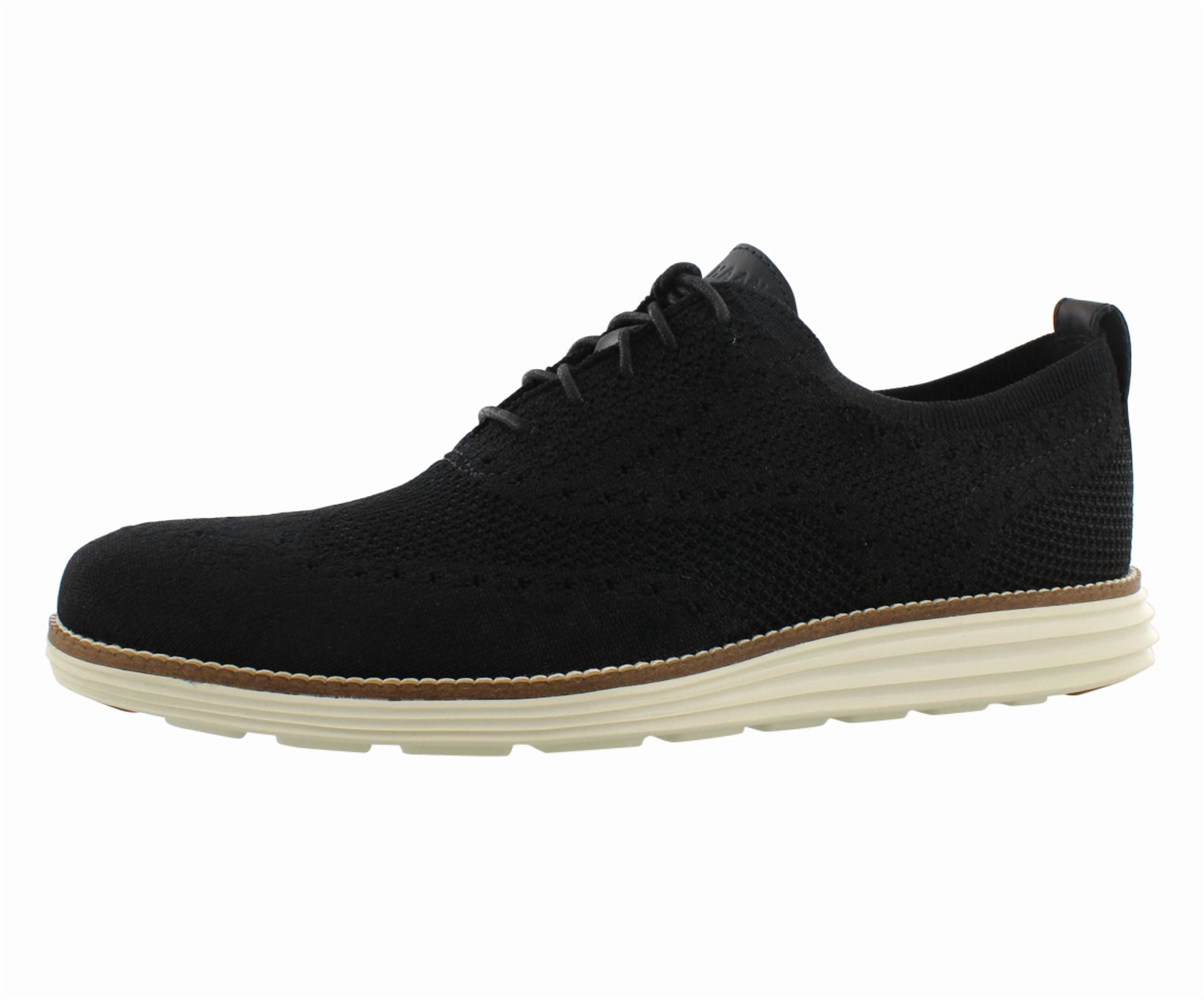 Cole Haan Original Grand C27959 Men\'s Black Stitchlite Wingtip Oxford Shoes 9.5 TMW_42U1_02_COLE_HAAN_CASUAL_S  main image 2