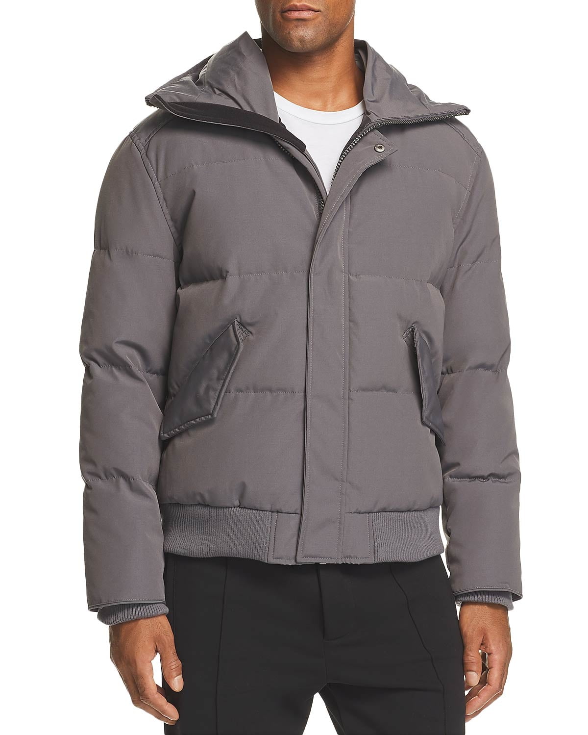 Cole haan zip front clearance down jacket