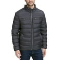 thumbnail image 1 of Cole Haan Men's Quilted Zip-Front Jacket Grey L B4HP $237, 1 of 3