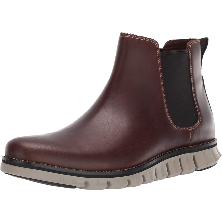 Cole Haan Mens Zerogrand Chelsea Waterproof Boot Wp Bourbon  display picture 3