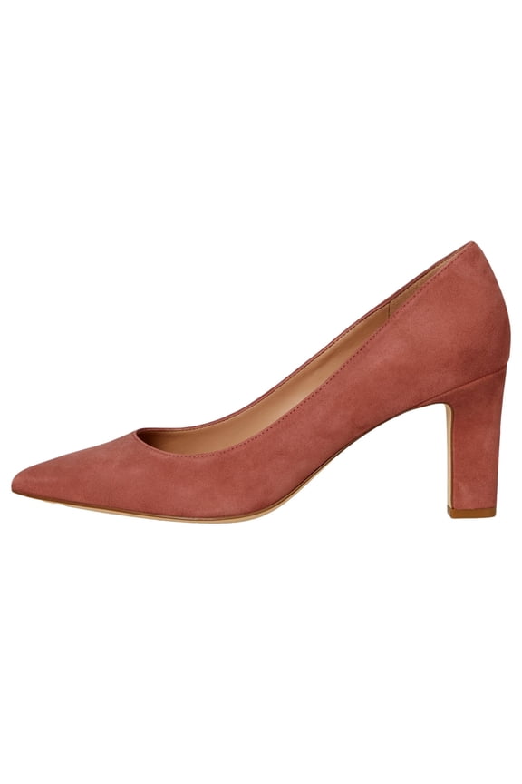 Mylah Heel Pump 75 mm Rouge Suede W31429-660 Women's Size 7.5