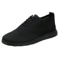 thumbnail image 1 of Cole Haan Original Grand Stitchlite Wingtip Oxford Mens Shoes Size 11, Color: Black/Black, 1 of 5