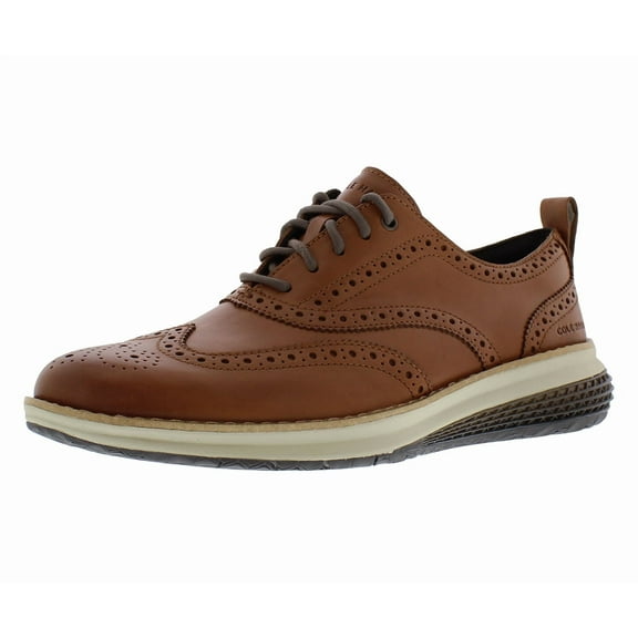 Cole Haan Original Energyweave Wingtip Oxfords Mens Shoes Size 10, Color: British Tan/Ivory