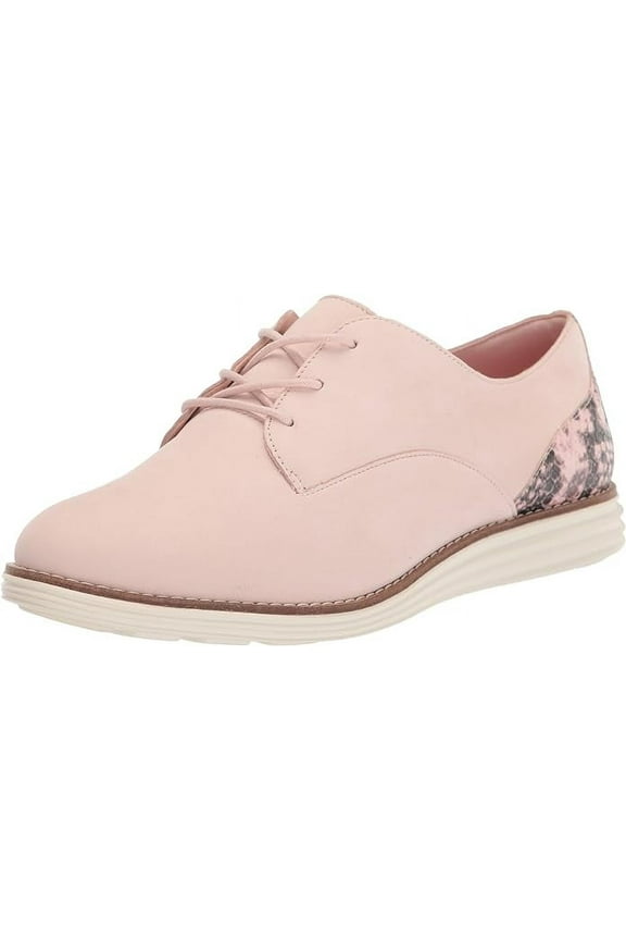 Original Grand Plain Oxford Peach Whip Nubuck Lace Up Low Top Sneakers (Peach Whip Nubuck, 5.5)