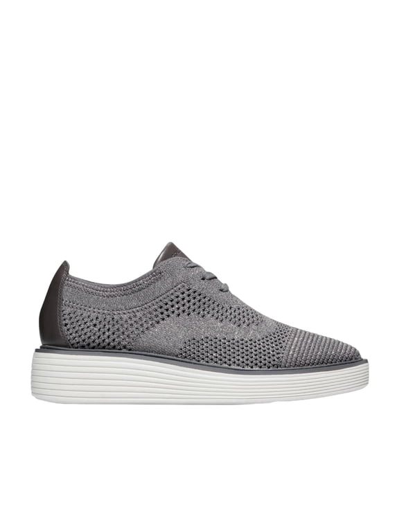 Original Grand Platform Stitchlite Oxford Tornado / Silver Metallic Knit W28989 Women's Size 9