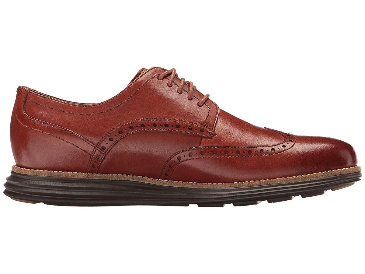 Cole Haan Original Grand Shortwing Woodbury Leather/Java 