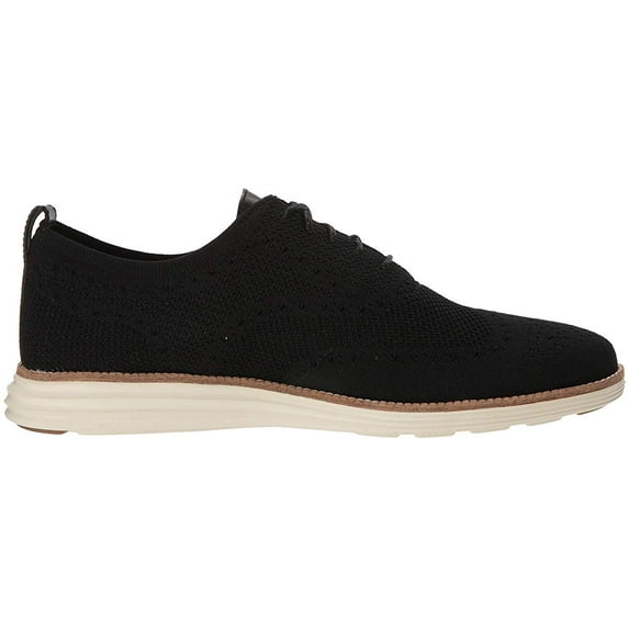 Cole Haan Original Grand Stitchlite Wingtip Oxford Black/Ivory