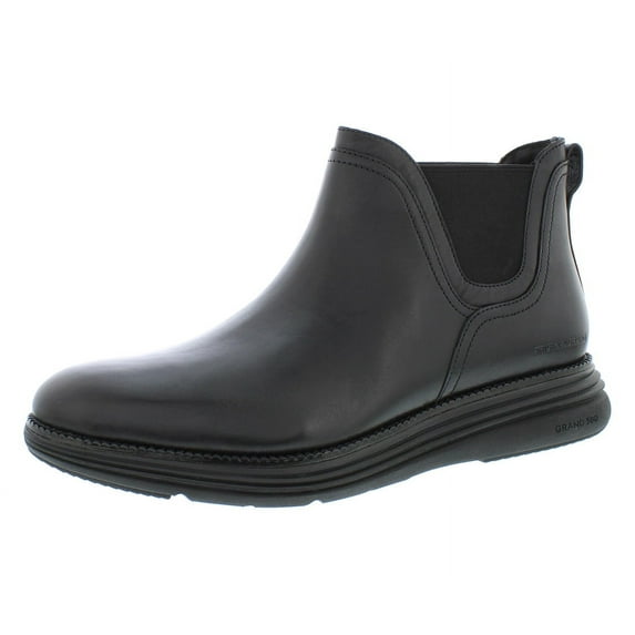 Cole Haan Original Grand Ultra Chelsea Boots Mens Shoes Size 9.5, Color: Black/Pavement