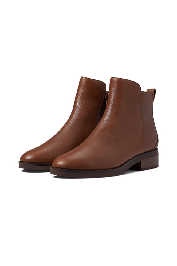 Women's River Chelsea Bootie Boot, Sequoia Leather, 8.5