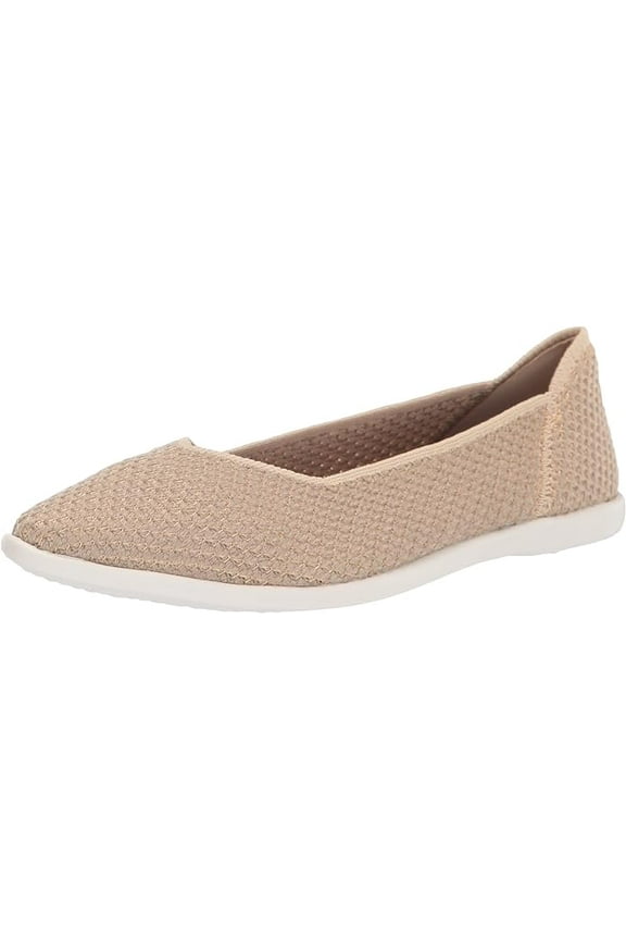 Springfeel Stitchlite Skimmer Rye/Gold Stitchlite Slip On Ballet Flats (Rye/Gold Stitchlite, 5.5)