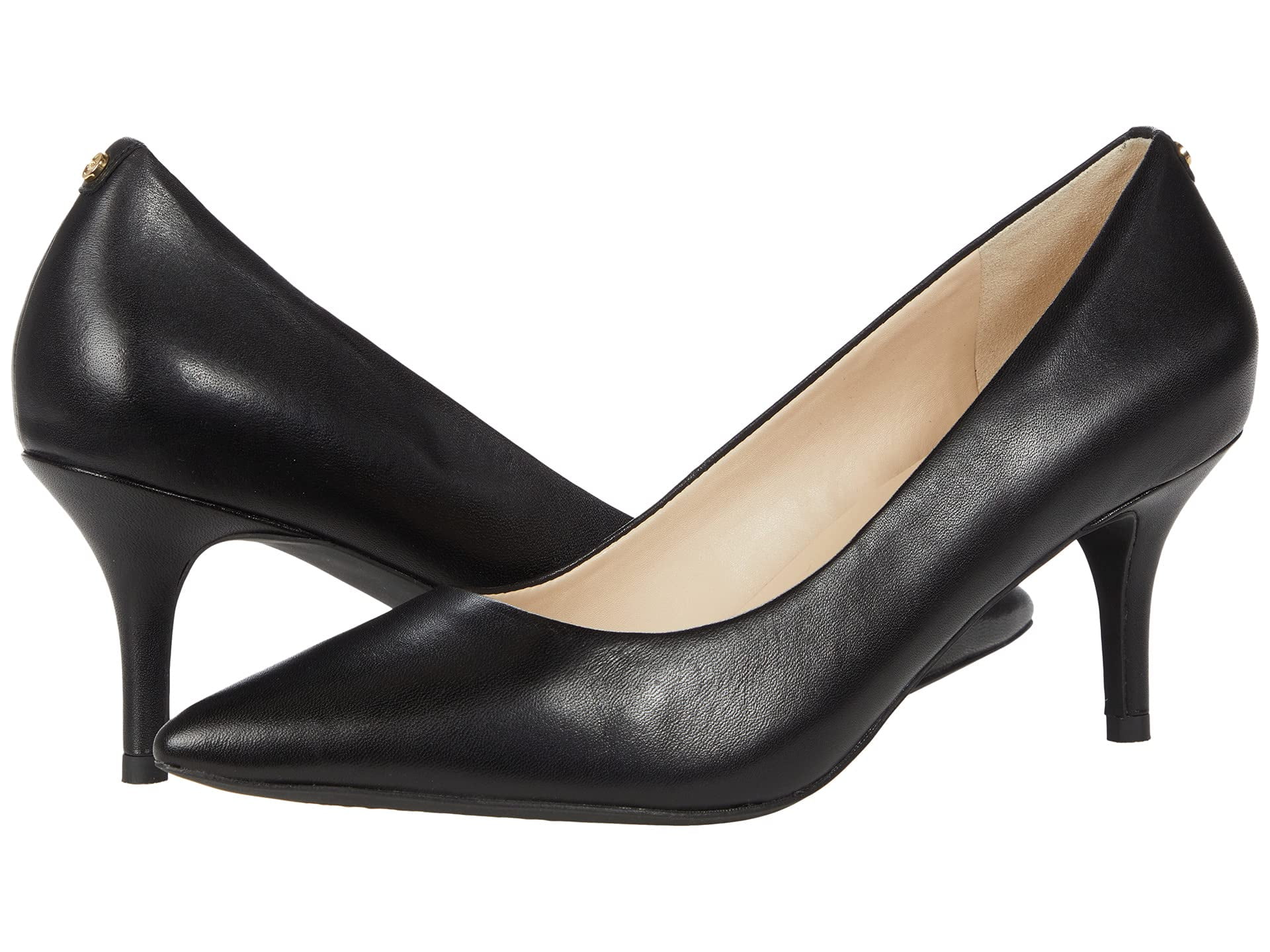 Cole Haan The Go-To Park Pump 65 mm (Womens, Black Leather, 7.5