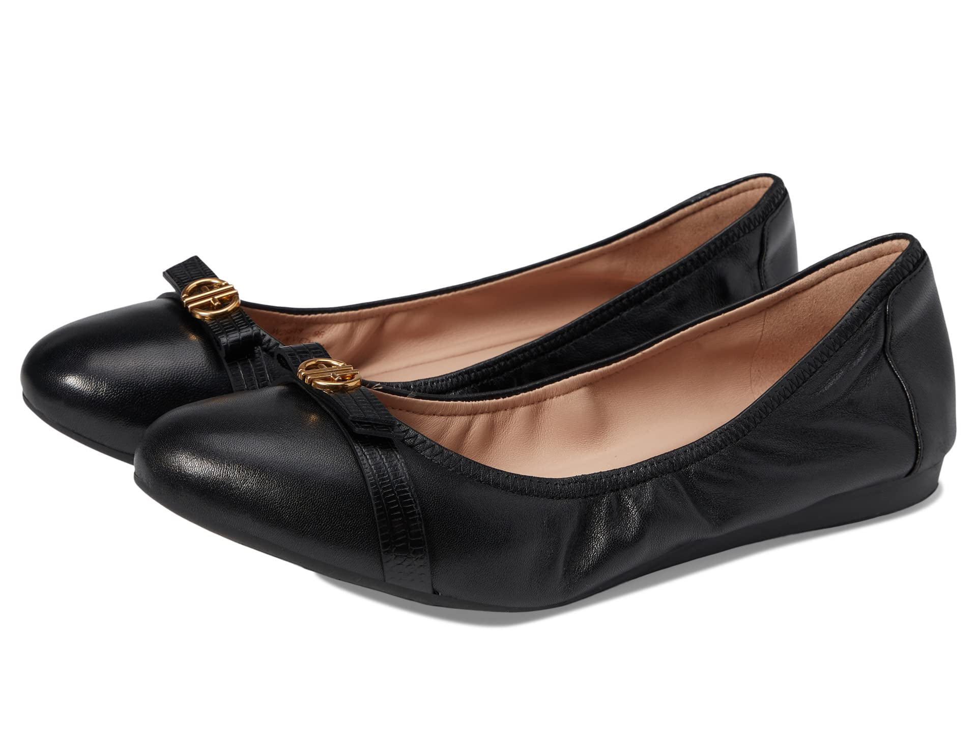 Cole Haan Manhattan Ballet Flats Navy Blue Size 5 B display picture 1