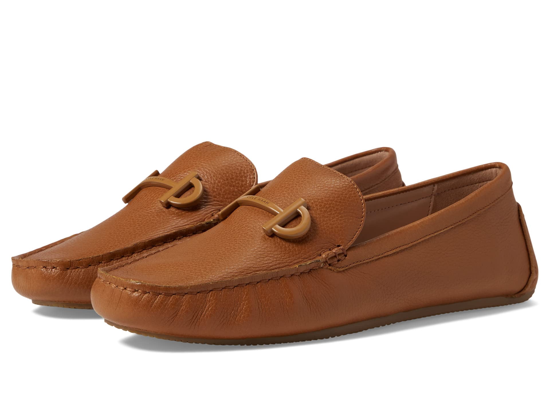 Cole Haan Tully Driver (Unisex, Pecan Leather, 10, Medium  display picture 1