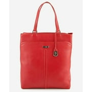 Cole Haan Village Marcy Tech Tote Tote Tango Red Leather Handbag Bag New