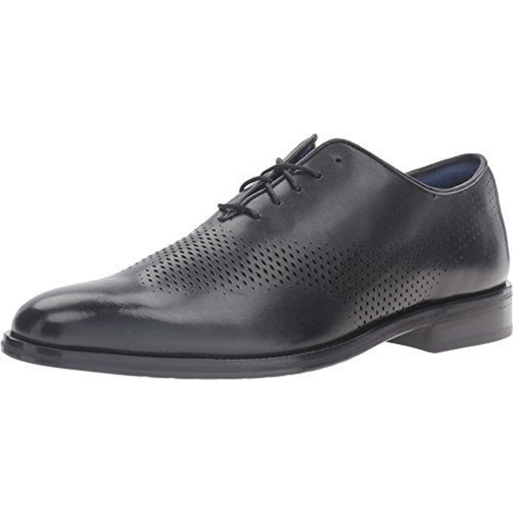 Cole Haan Men\'s 13 Wide Washington Grand Laser Wingtip Oxford Black Style C23999 Men main image 2