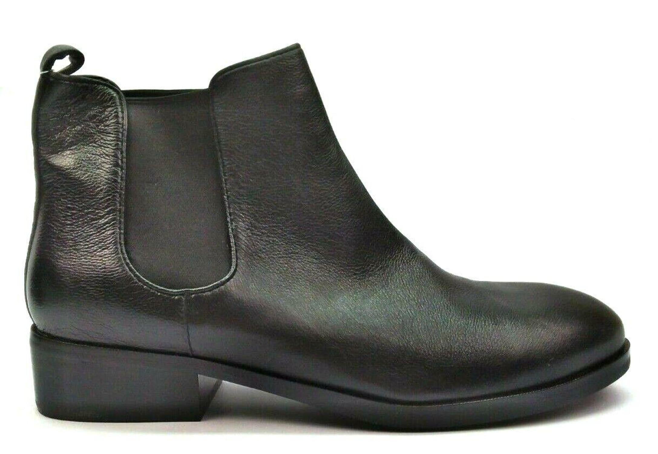 Cole Haan Women s Ankle Bootie Shoes Landsman Leather Chelsea Black New in Box