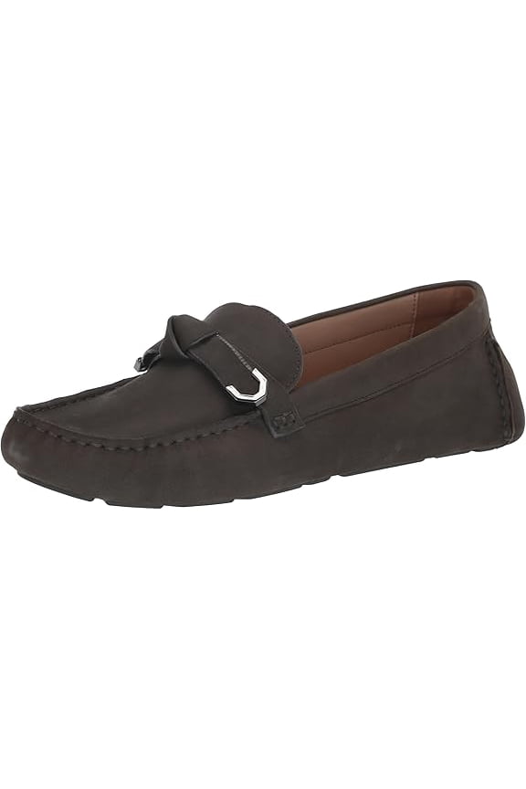 Women's Evelyn Bow Driver Loafer, Tornado Nubuck (Akuya), 7