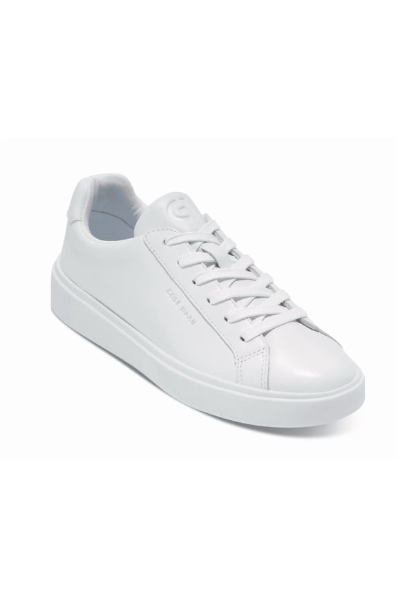 Women's Grand Crosscourt Daily Leather Sneaker White / Argento Size 7.5