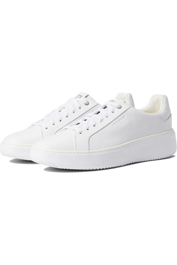 Women's Grandpro Topspin Sneakers, White/White, 8