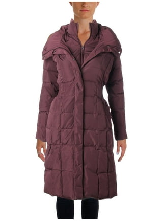 Cole Haan Women's Belted Pillow-Collar Puffer Coat - Macy's