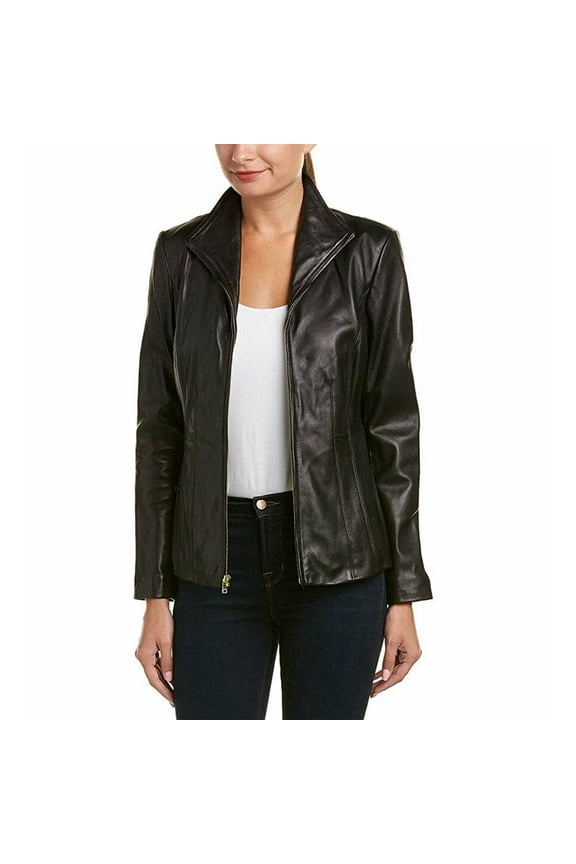 Women's Scuba Leather Jacket