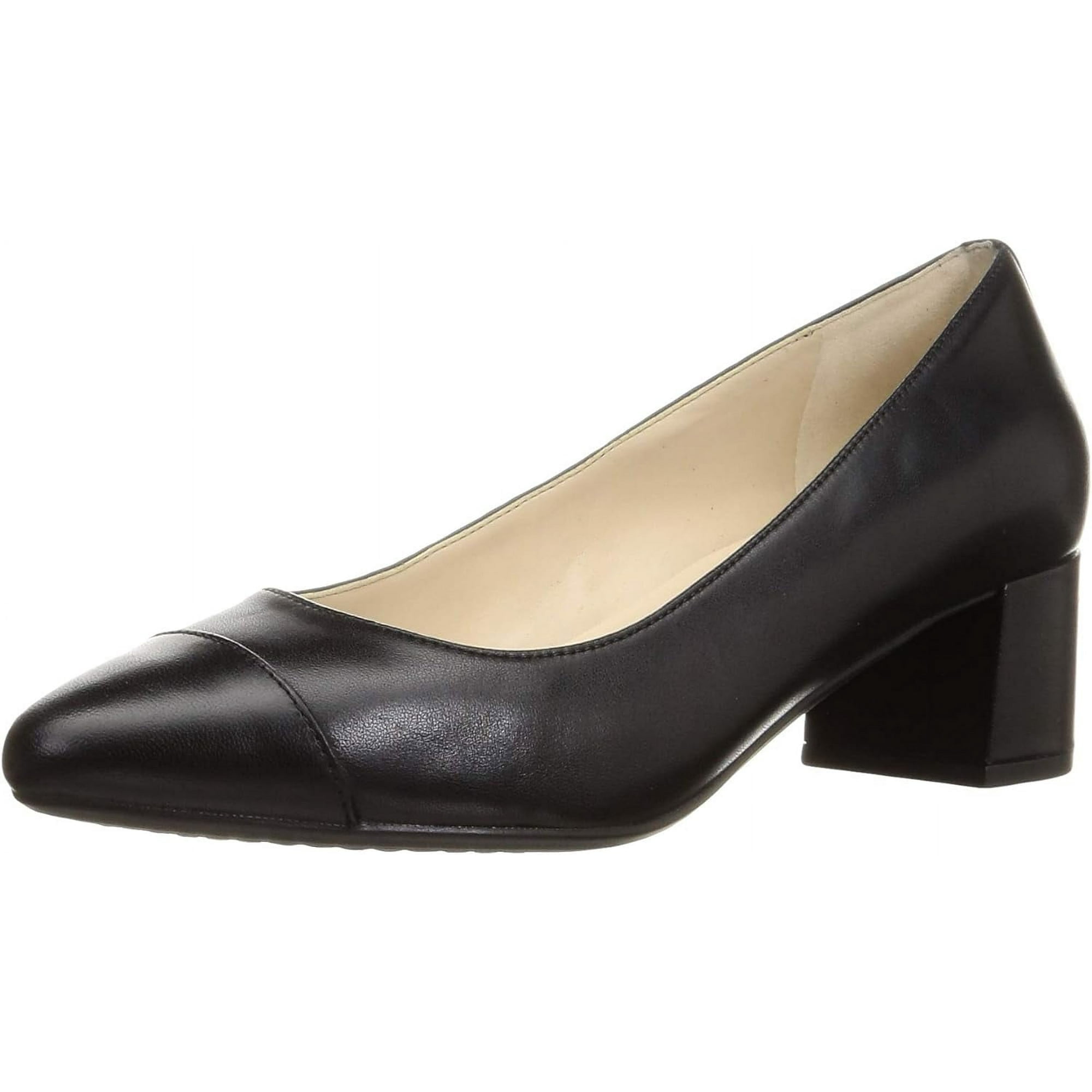 コールハーン　COLE HAAN THE GO-TO PUMP 45mm Cole Haan Women's The Go-to Block Heel Pump (45mm) 8 Black
