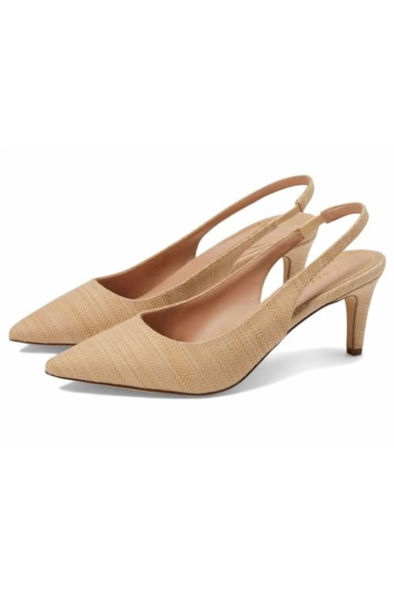 Women's Vandam Sling Pump 65, Natural Raffia, 8