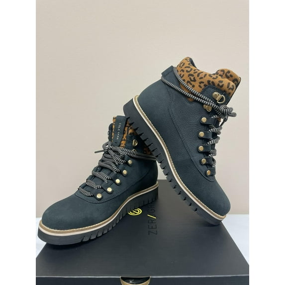 Cole Haan Women's Zerogrand Explorer Hiking Boot Waterproof Black W24319