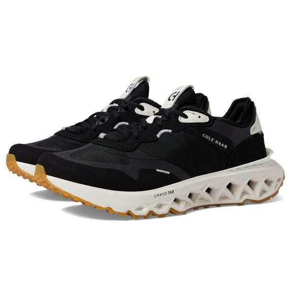 Cole Haan Womens 5.Zerogrand Running Shoes (Black/Black/Ivory, 9)