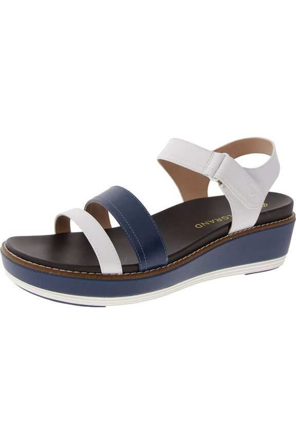 Womens Adjustable Faux Leather Ankle Strap