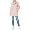 thumbnail image 1 of Cole Haan Womens Packable Hooded Rain Jacket with Bow Large Canyon Rose, 1 of 4