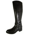 thumbnail image 1 of Cole Haan Womens Briarcliff Boot Knee High Zip Up Shoes, Black Leather, US 5, 1 of 6