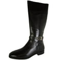 thumbnail image 1 of Cole Haan Womens Catskills Boot II Tall Riding Shoes, Black Leather, US 5.5, 1 of 3