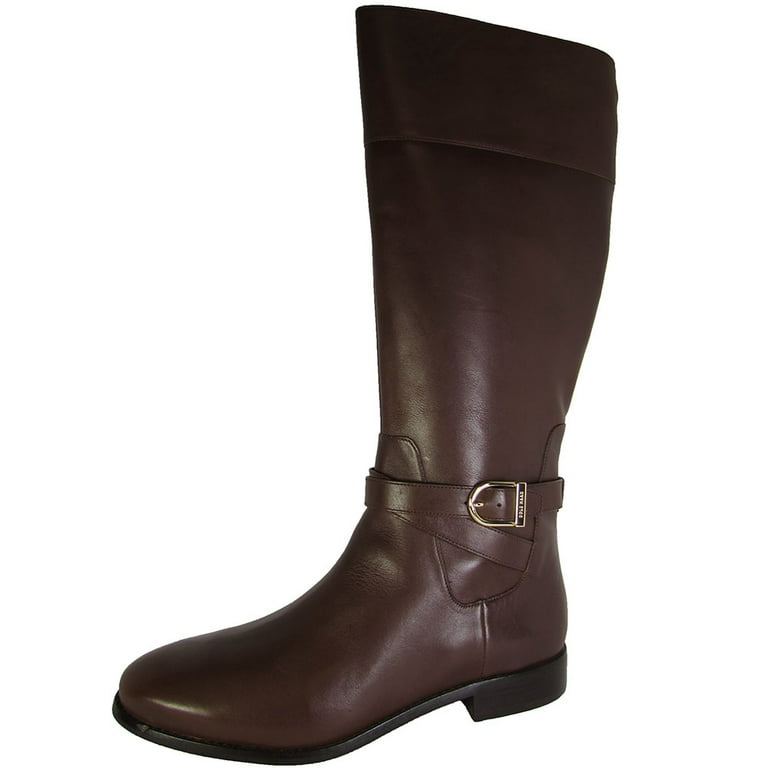 Cole Haan Womens Catskills Boot II Tall Riding Shoes Chestnut Leather US 5