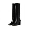 thumbnail image 1 of Cole Haan Womens Chrystie Leather Tall Knee-High Boots, 1 of 5