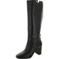 thumbnail image 1 of Cole Haan Womens Chrystie Leather Tall Knee-High Boots, 1 of 3
