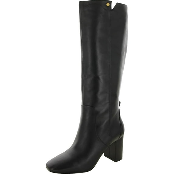 Cole Haan Womens Chrystie Leather Tall Knee-High Boots