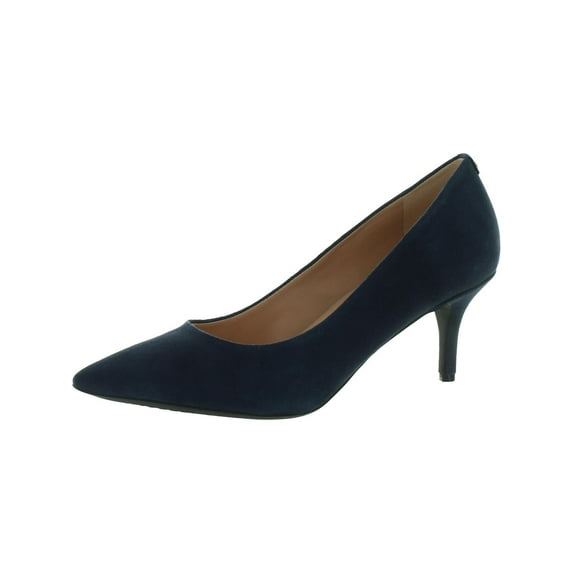 Cole Haan Womens Go-To Park Pump Suede Slip-On Pumps
