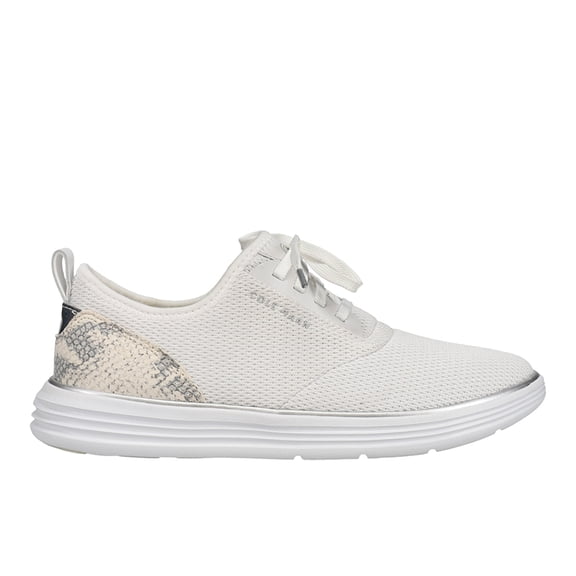 Cole Haan Women's Grandsport Journey Sneaker in Optic White Knit, 6 US