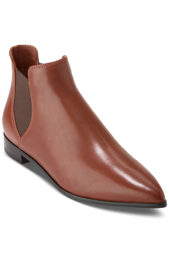 Womens Hara Dress Bootie Dark Cuoio 10B