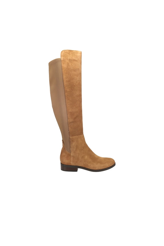 Womens Isabelle Over The Knee Round Toe Zippered Tall Boots
