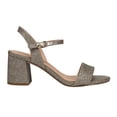 thumbnail image 1 of Cole Haan Womens Josie Glitter Block Heel Ankle Strap  Dress Sandals Shoes, 1 of 5