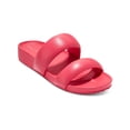 thumbnail image 1 of Cole Haan Womens MOJAVE Patent Leather Open Toe Slide Sandals, 1 of 3