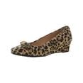 thumbnail image 1 of Cole Haan Womens Malta Animal Print Slip On Wedge Heels, 1 of 3
