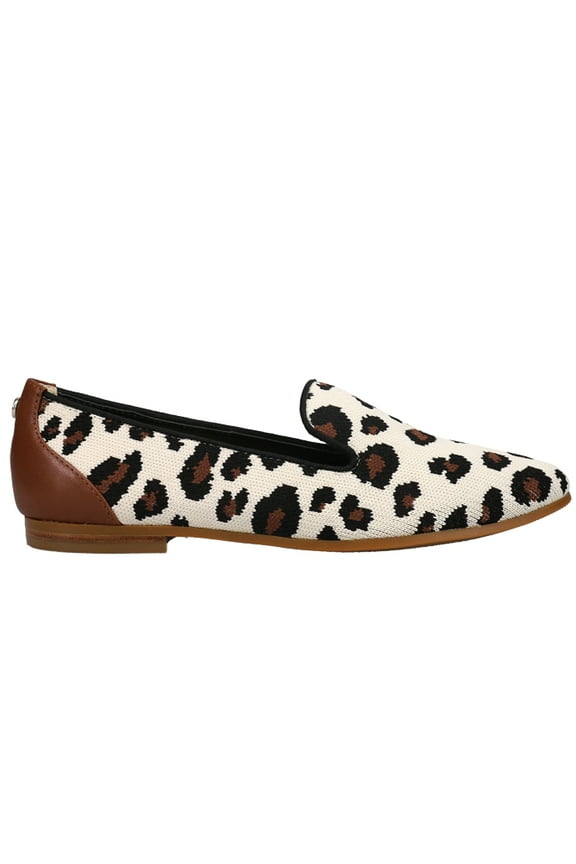 Womens Modern Classics Leopard Slip On Flats Casual Shoes