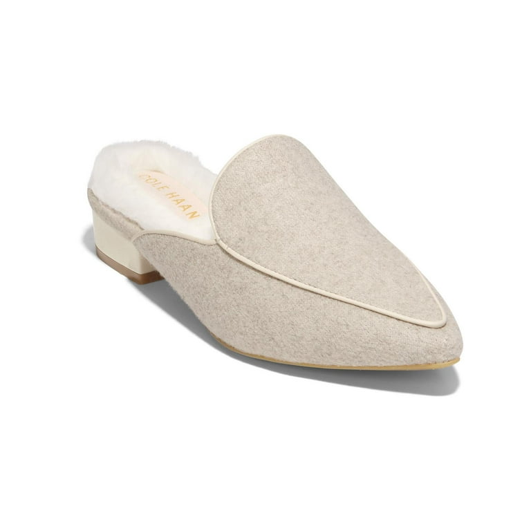 Slip on mules with fur deals