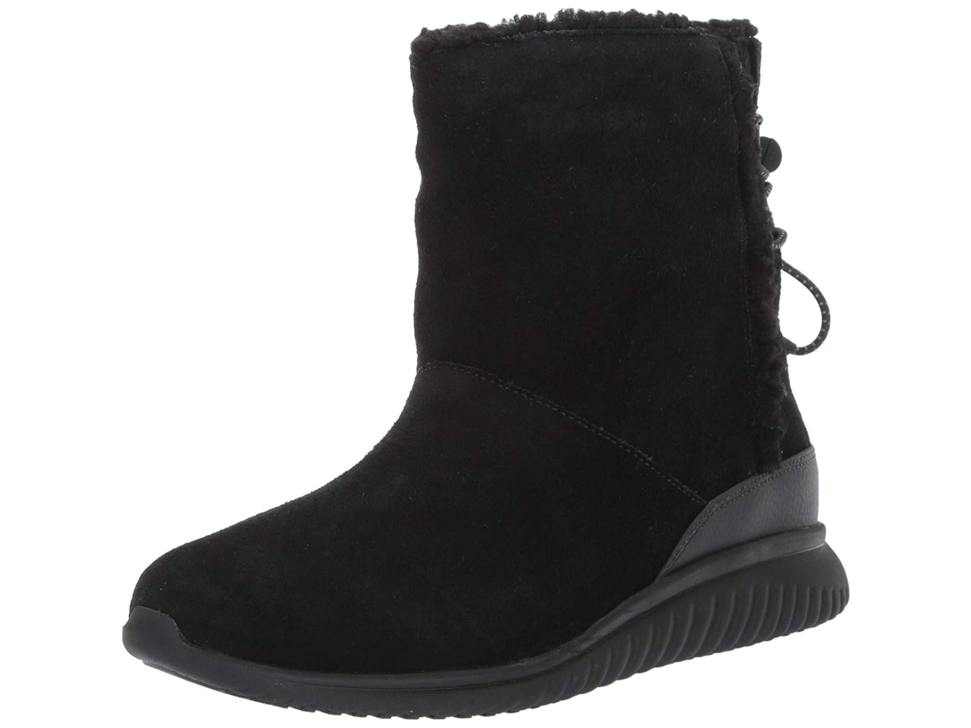 Cole Haan Womens StudioGrand Faux Fur Closed Toe Ankle Cold Weather Boots