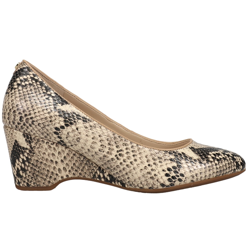 セール*Cole Haan The Go-To 60mm Snake Round Toe Wedge Pumps Cole Haan Womens The GoTo 60Mm Snake Round Toe Wedge Pumps