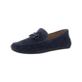 thumbnail image 1 of Cole Haan Womens Tully Driver Suede Slip-On Driving Moccasins, 1 of 3